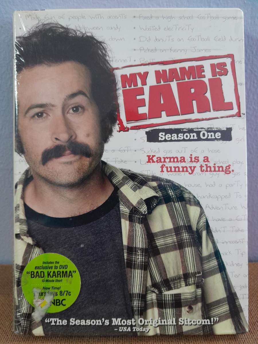 My Name is Earl Season One - Region 1 - Jason Lee (4xDVD)
