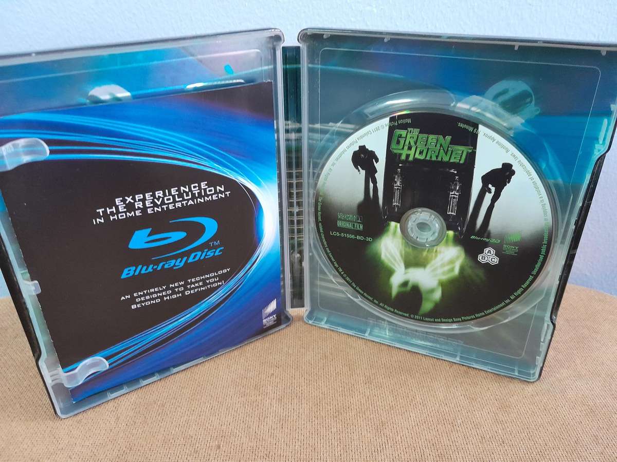 The Green Hornet - Steelbook Edition (Blu-ray 3D Disc) Plays in 2D & 3D