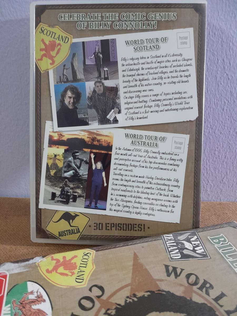 Billy Connelly's World Tour Collection - 8 Disc Set (DVD)