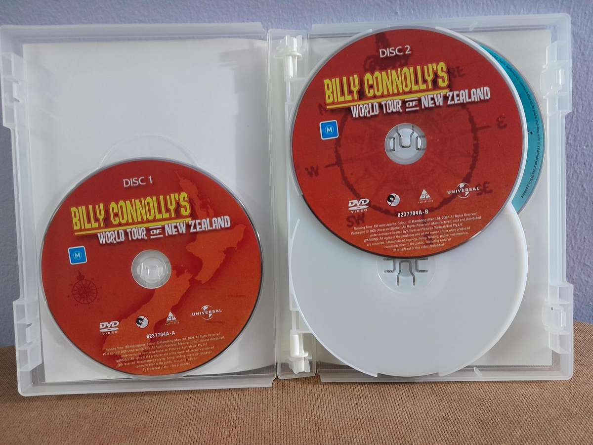 Billy Connelly's World Tour Collection - 8 Disc Set (DVD)