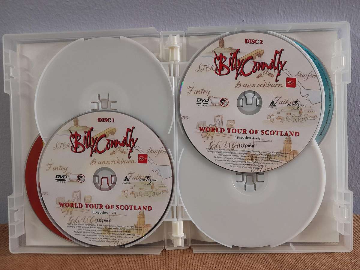 Billy Connelly's World Tour Collection - 8 Disc Set (DVD)