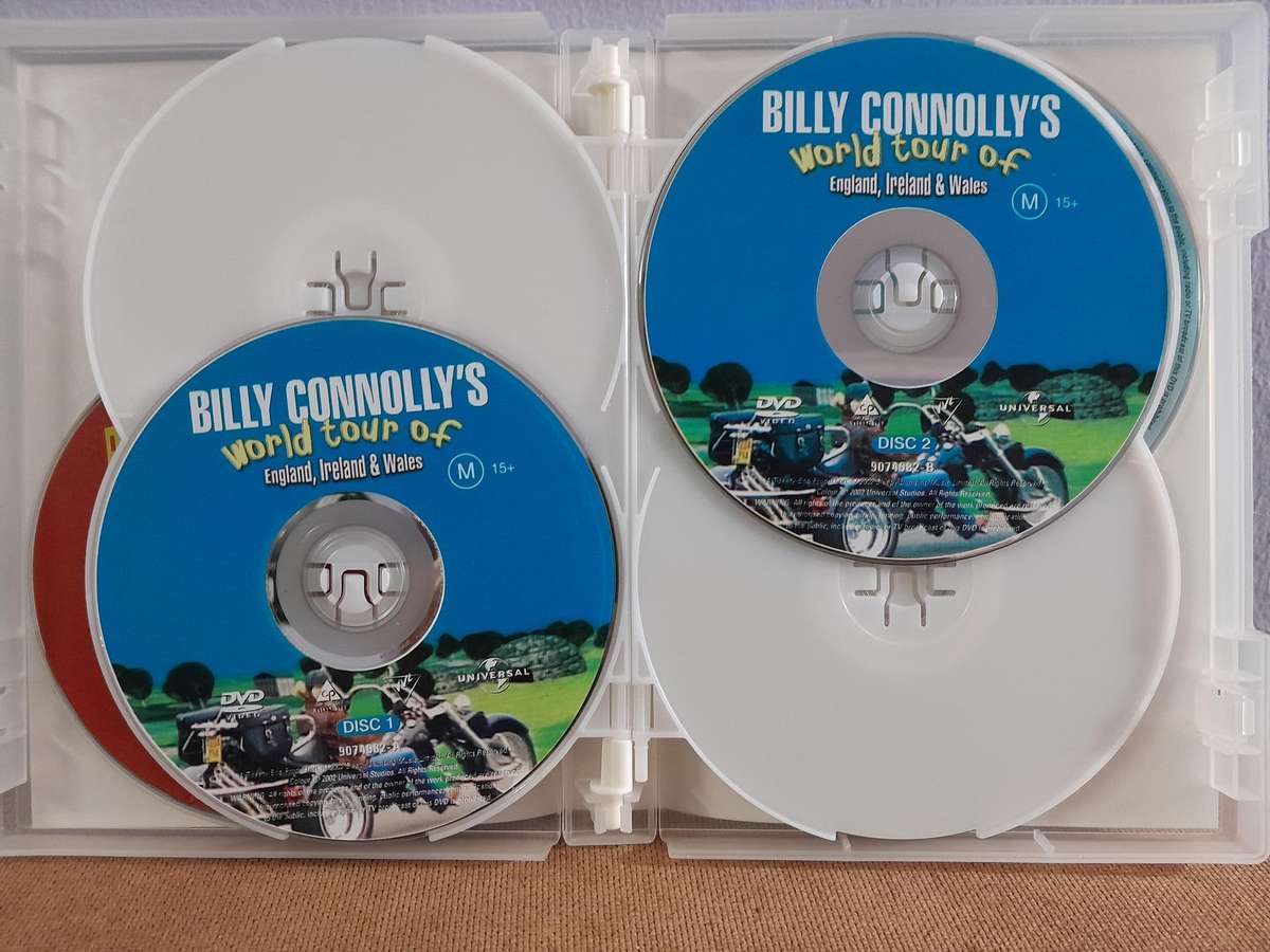 Billy Connelly's World Tour Collection - 8 Disc Set (DVD)