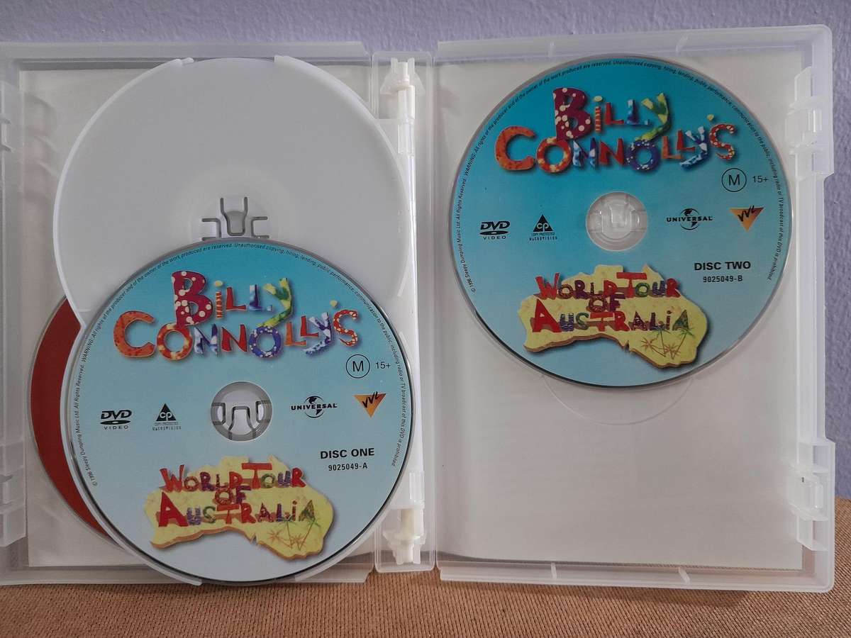 Billy Connelly's World Tour Collection - 8 Disc Set (DVD)