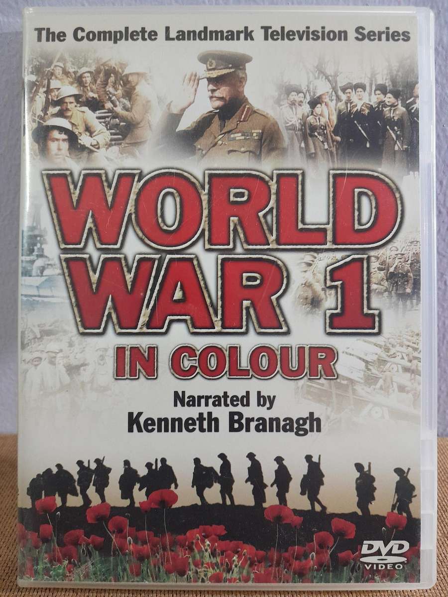 World War 1 in Colour narrated by Kenneth Branagh (2xDVD)
