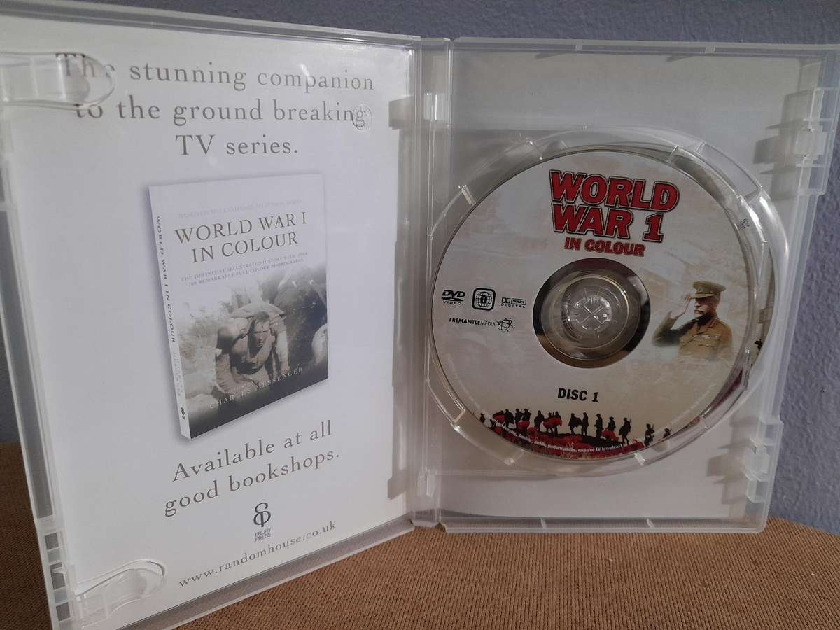 World War 1 in Colour narrated by Kenneth Branagh (2xDVD)