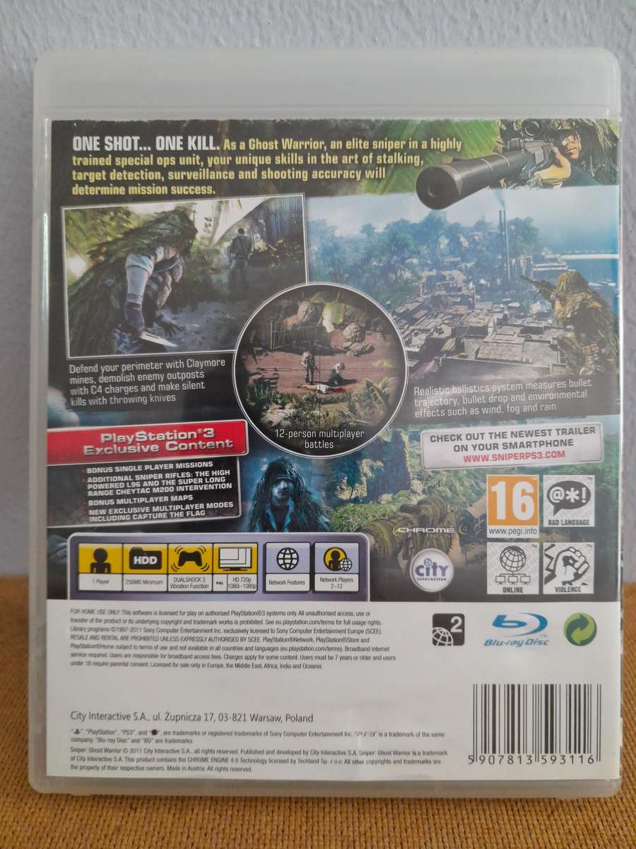 Sniper - Ghost Warrior (PS3)