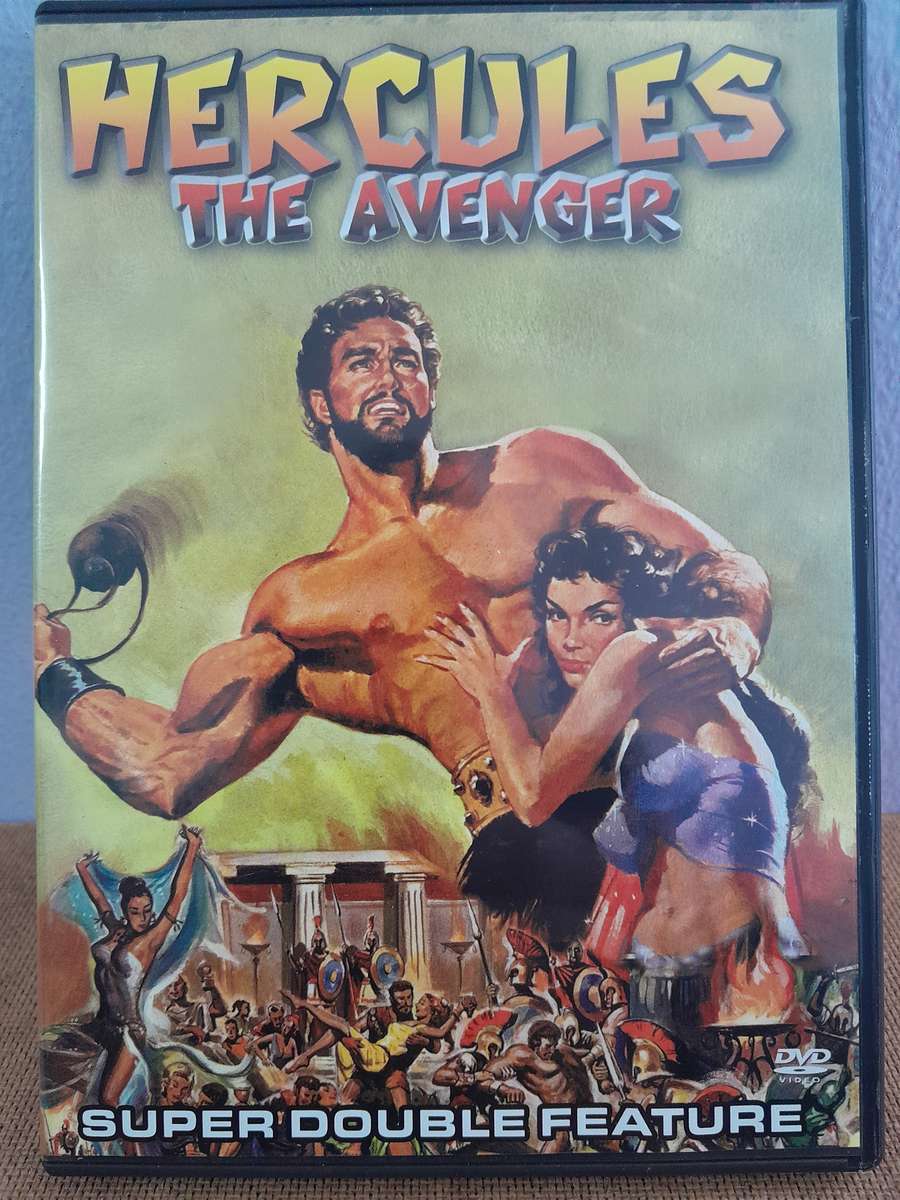 Hercules - Double Feature - The Avenger & The Black Pirate (2-Sided DVD)