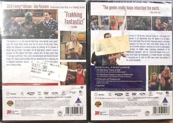 The Big Bang Theory - Season 4 & 5 (2xDVD) New