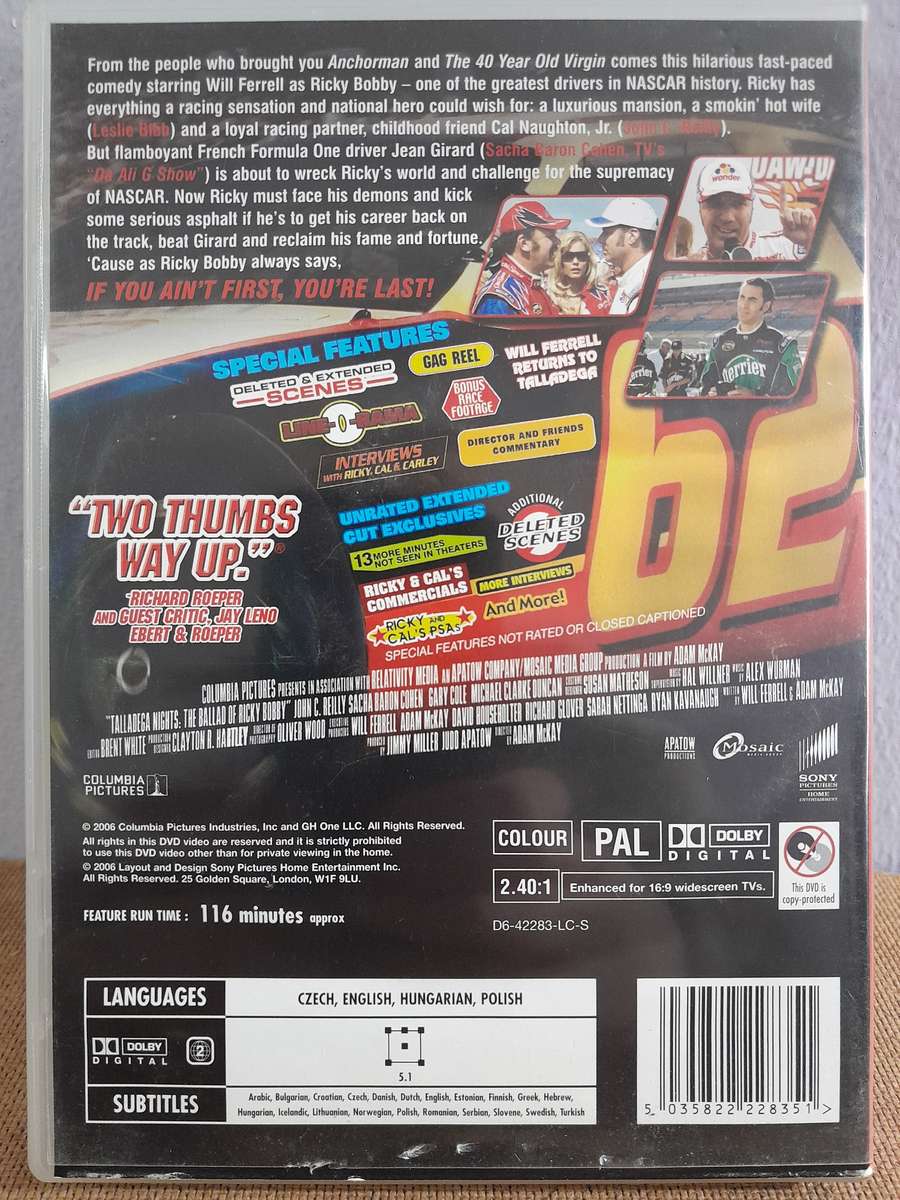 Talladega Nights - Will Ferrell (DVD)