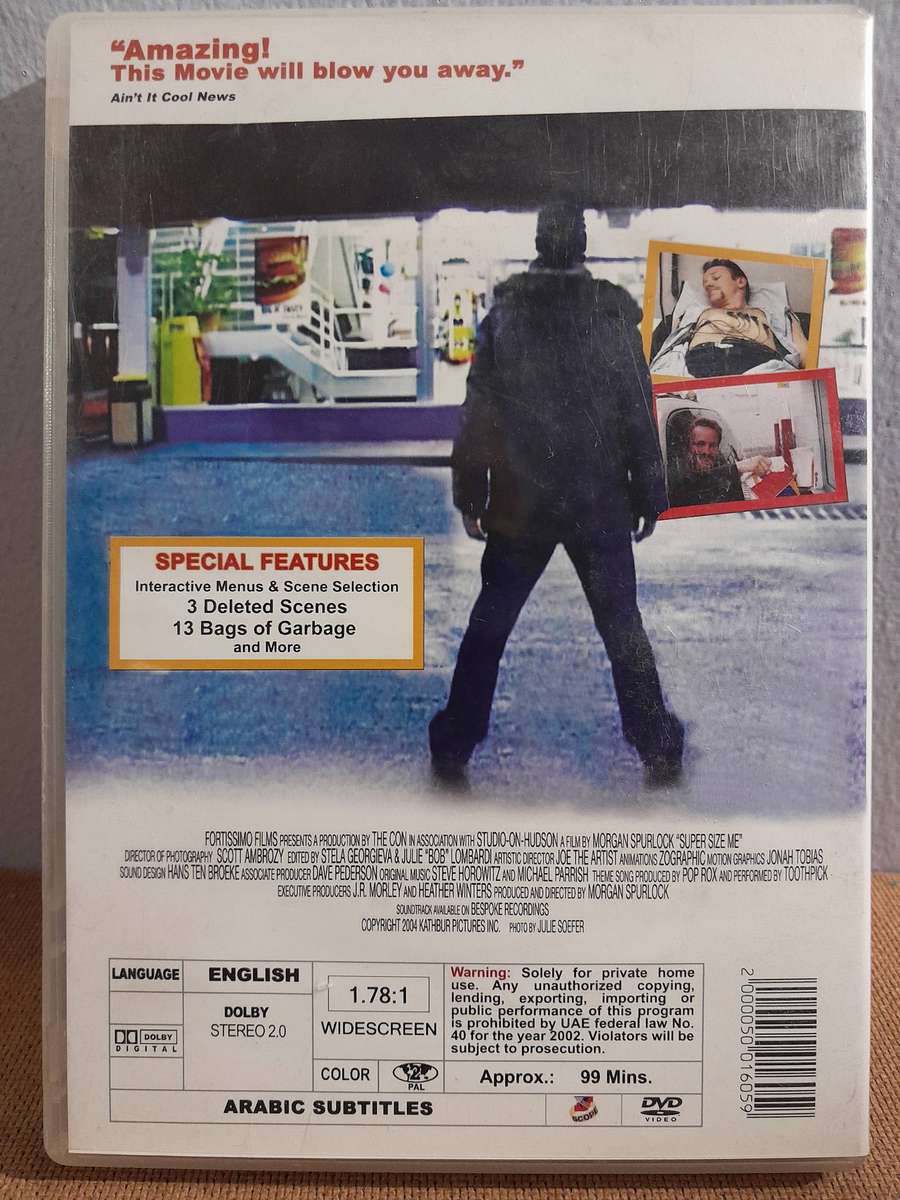 Super size Me - Documentary (DVD)