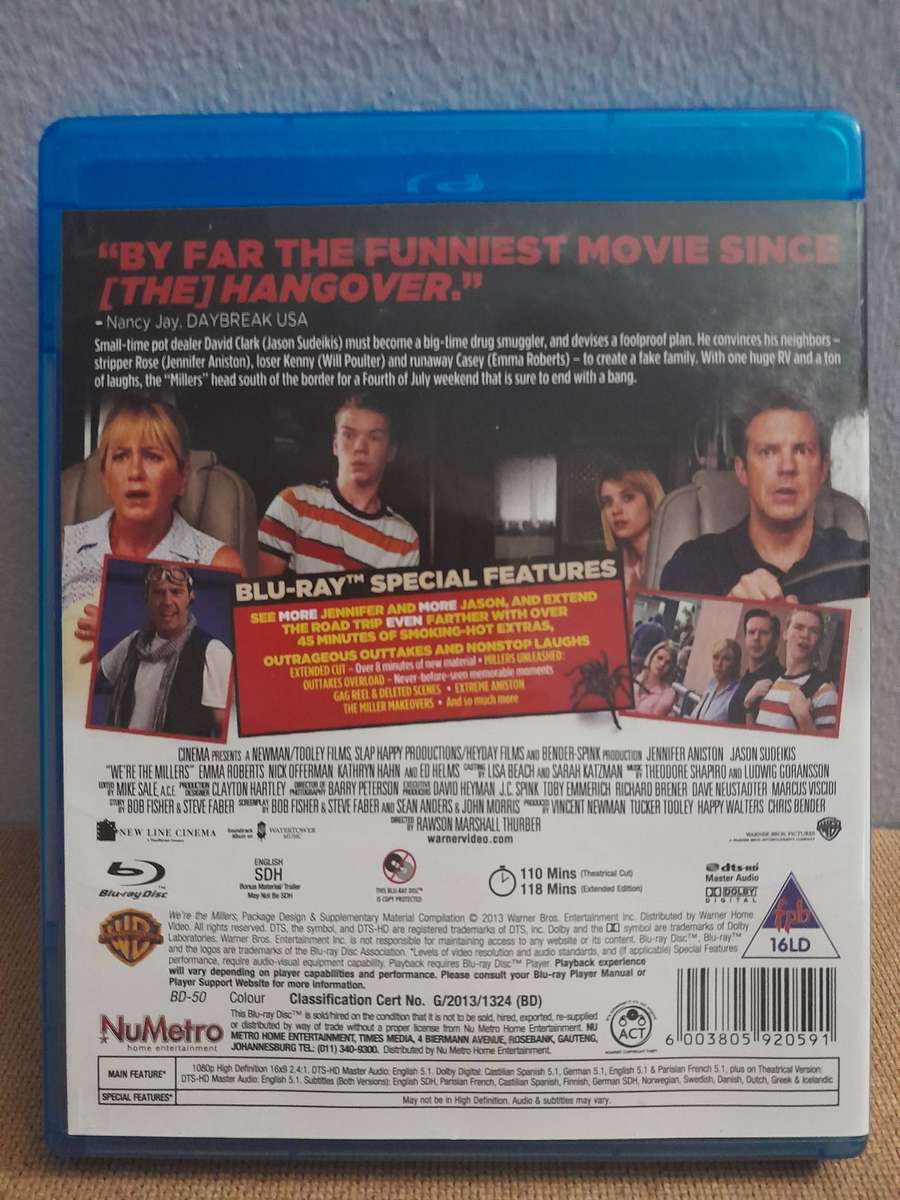 We're the Millers - Jennifer Aniston (Blu-ray Disc)