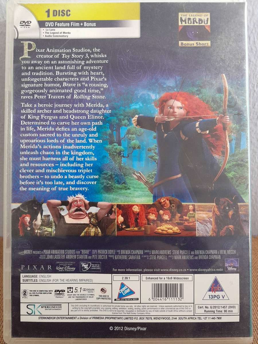 Brave - Disney/ Pixar (DVD)
