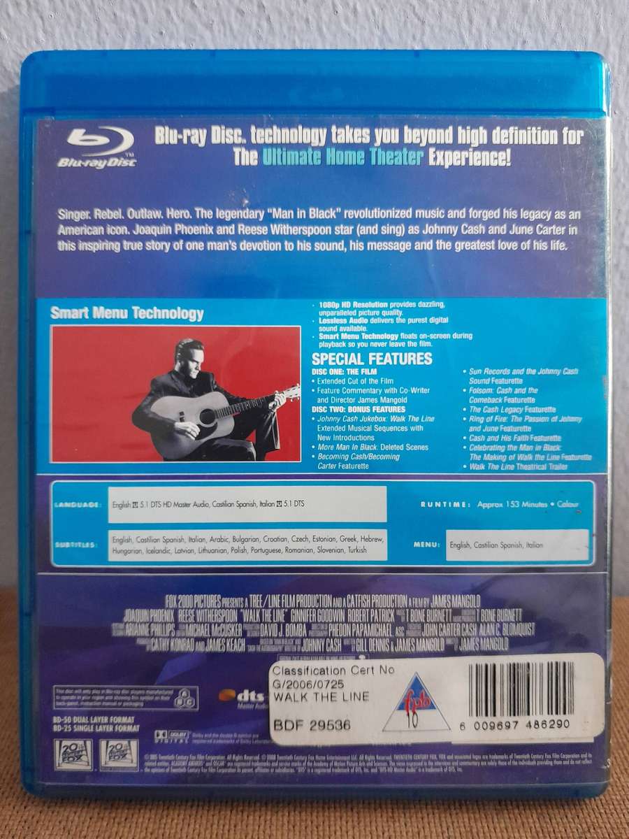 Walk the Line - Joaquin Phoenix (2xBlu-ray Disc)