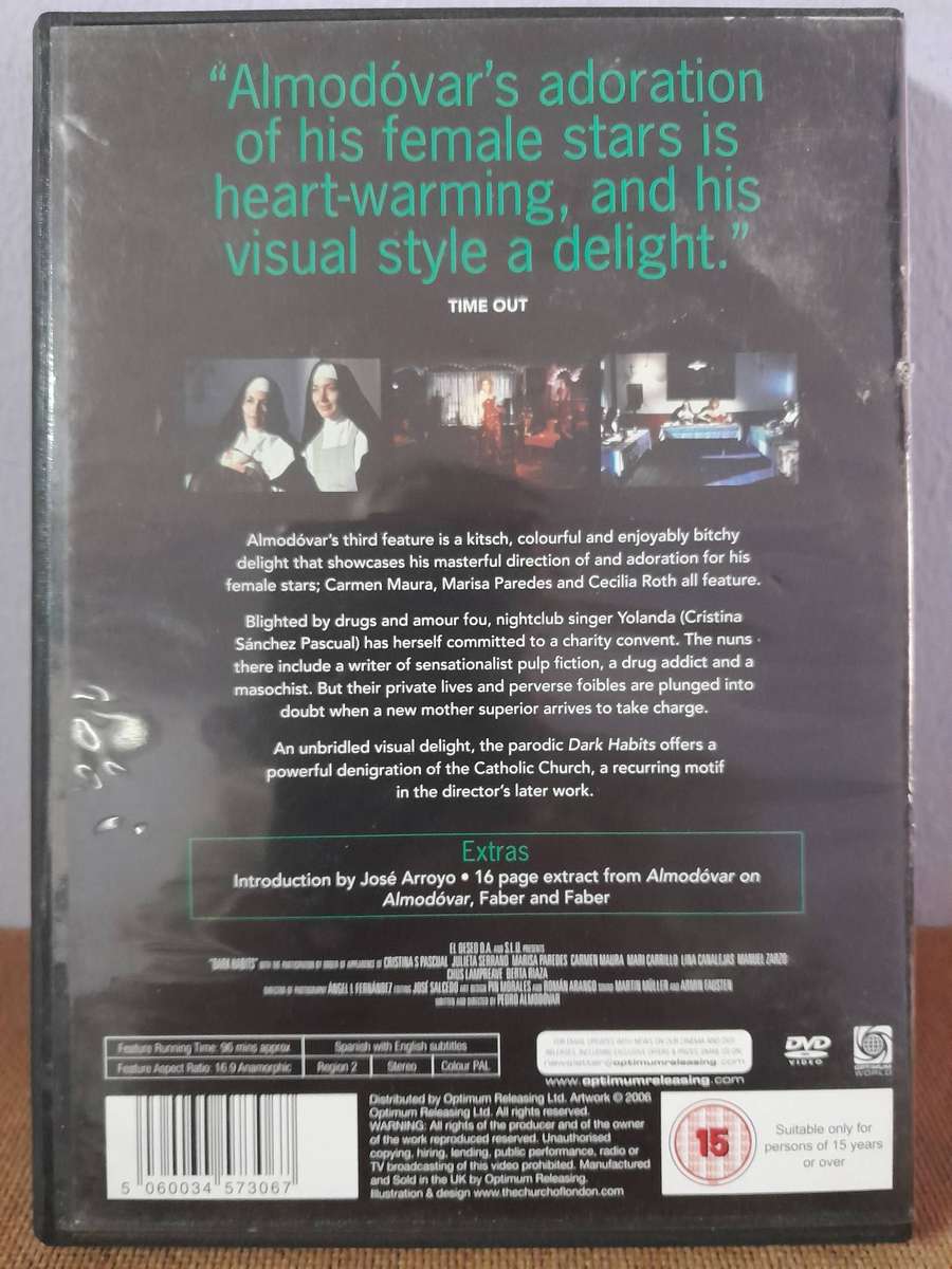 Dark Habits - A Film by Pedro Almodovar (DVD) Foreign Language