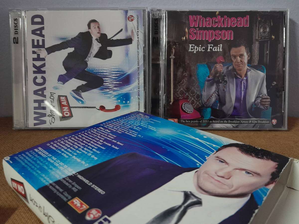 Whackhead Simpson - On Air (4xCD)