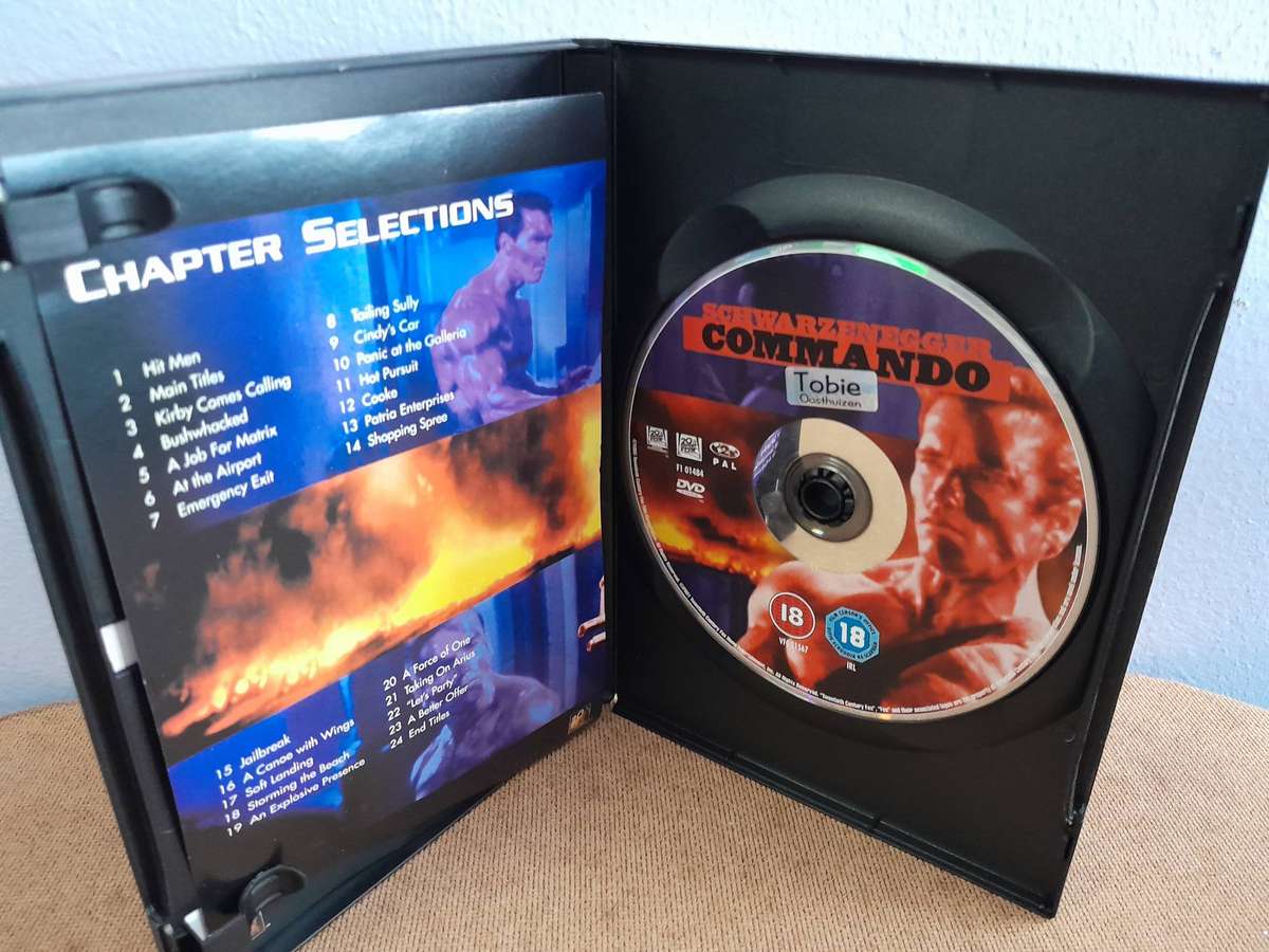 Commando - Arnold Schwarzenegger (DVD)