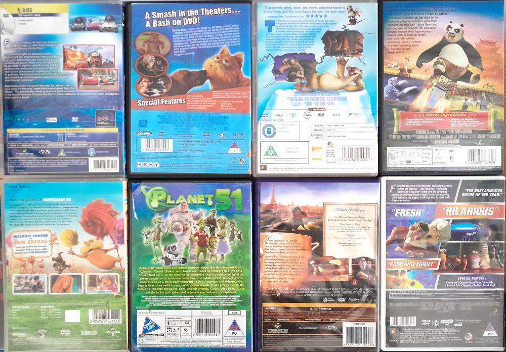 8 Family Movies (8xDVD)