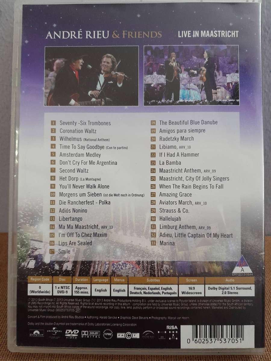 Andre Rieu & Friends (Music DVD)