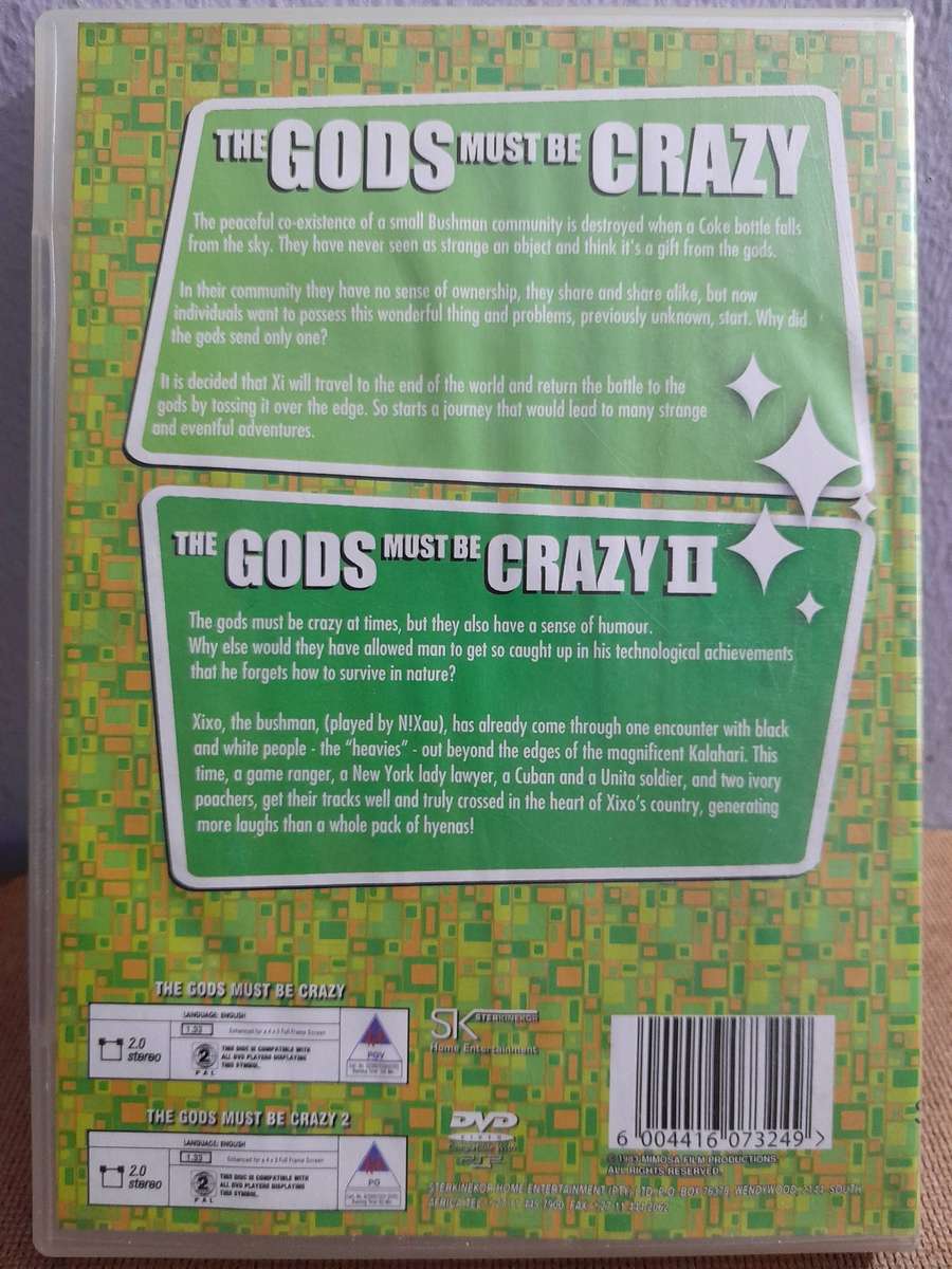 The Gods must be Crazy I & II - The Jamie Uys Collection (2xDVD)