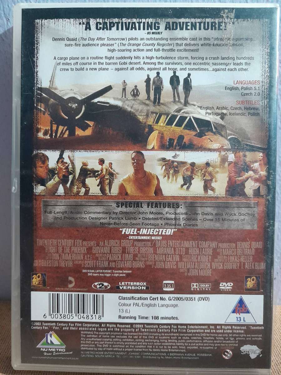 Flight of the Phoenix - Dennis Quaid (DVD)