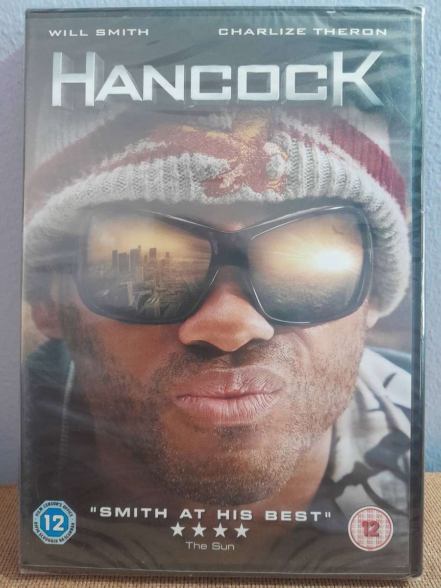Hancock - Will Smith & Charlize Theron (DVD) New