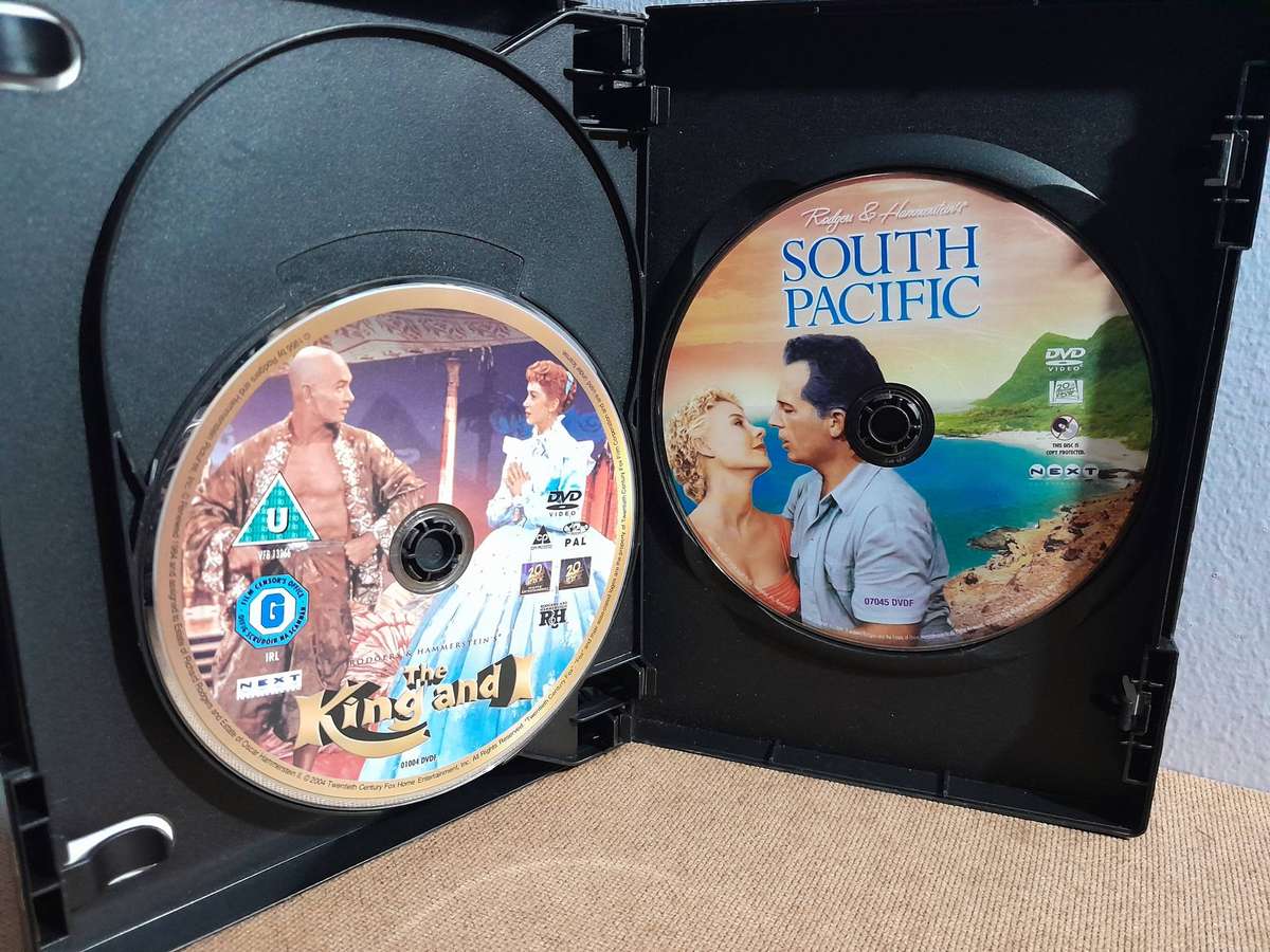 3 Classic Movies - 1. The Sound of Music 2. South Pacific 3. The King and I (3xDVD)