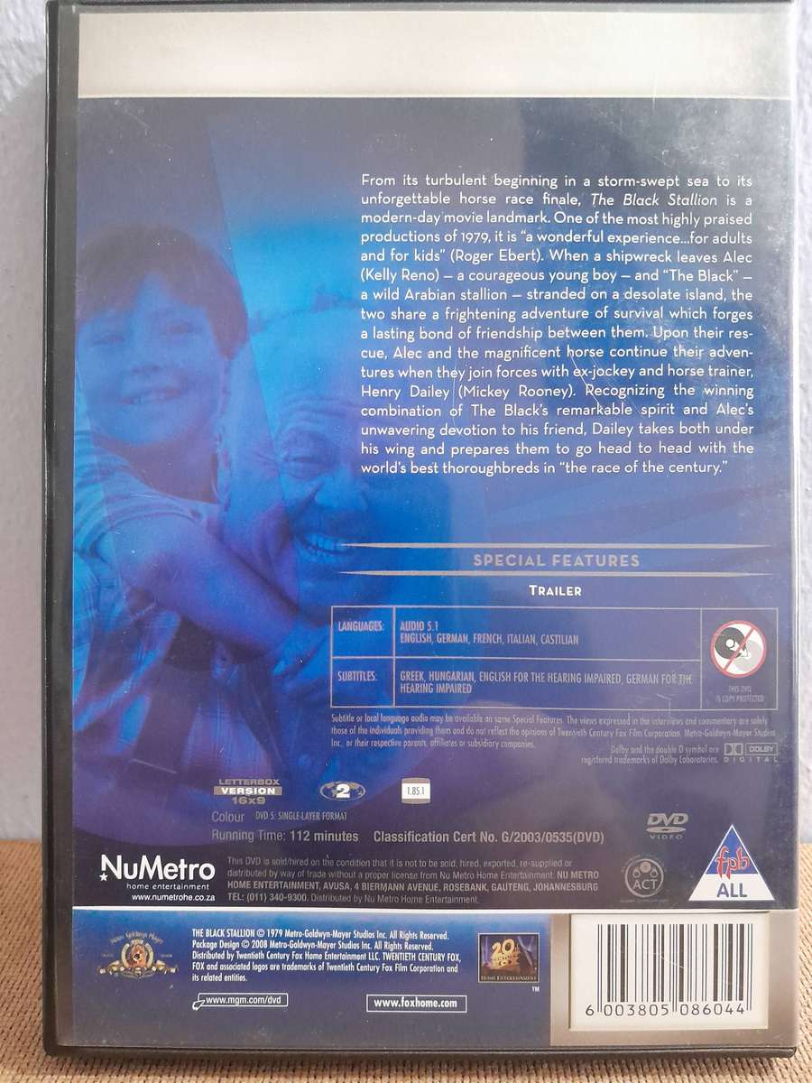 The Black Stallion - Mickey Rooney & Terry Garr (DVD)