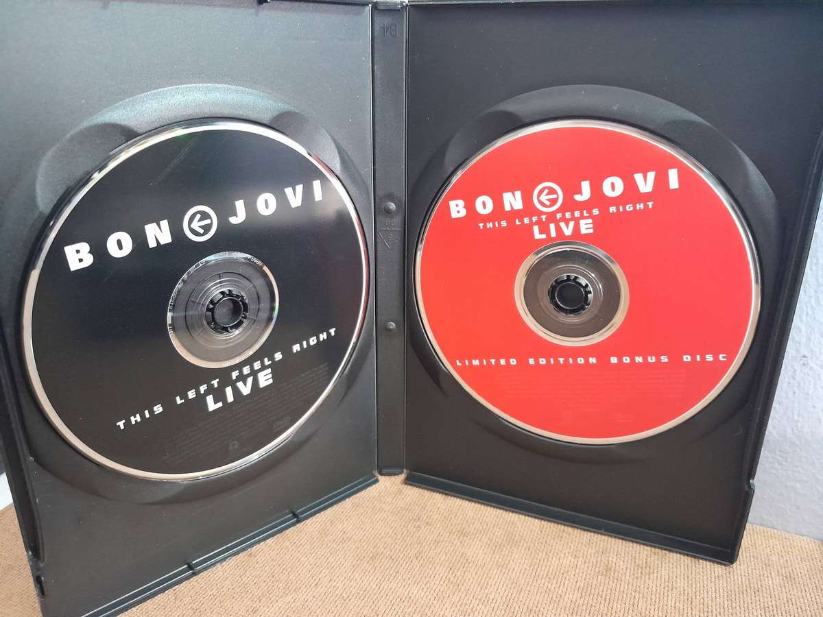 Bon Jovi - This Left feels Right Live (2x Music DVD)