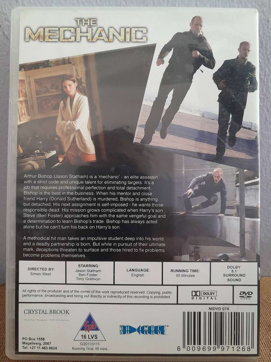 The Mechanic - Jason Statham (DVD)