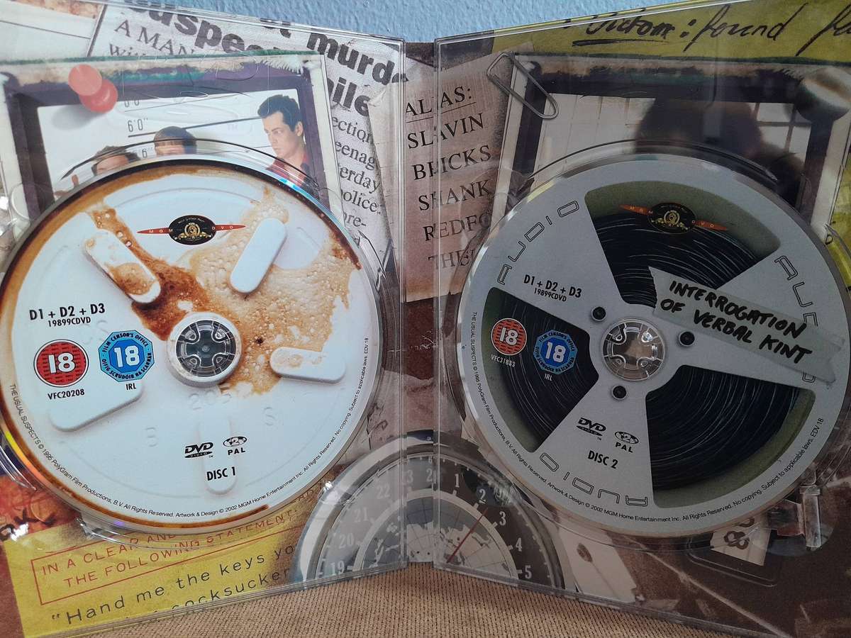 The Usual Suspects - Gabriel Byrne & Kevin Spacey (2xDVD)