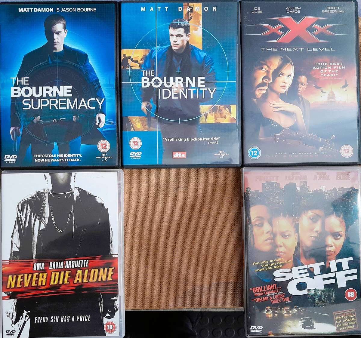 5 Action Movies (5xDVD)