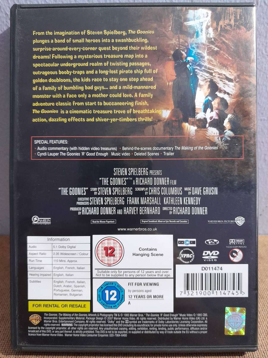 The Goonies - A Richard Donner Film (DVD)