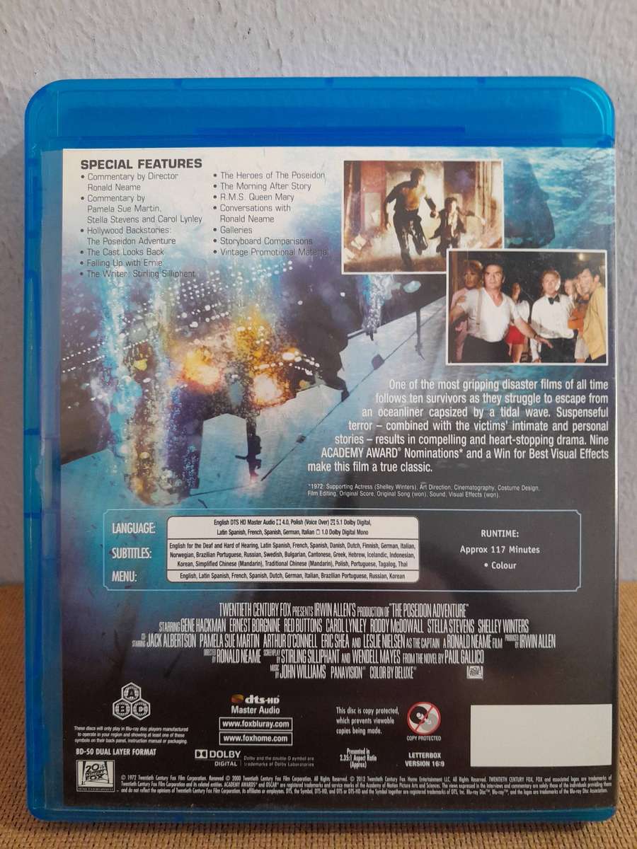 The Poseidon Adventure - Gene Heckman & Ernest Borgnine (Blu-ray Disc)