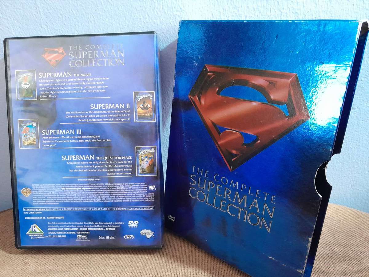 Superman - The Complete Superman Collection - Christopher Reeve (4xDVD)