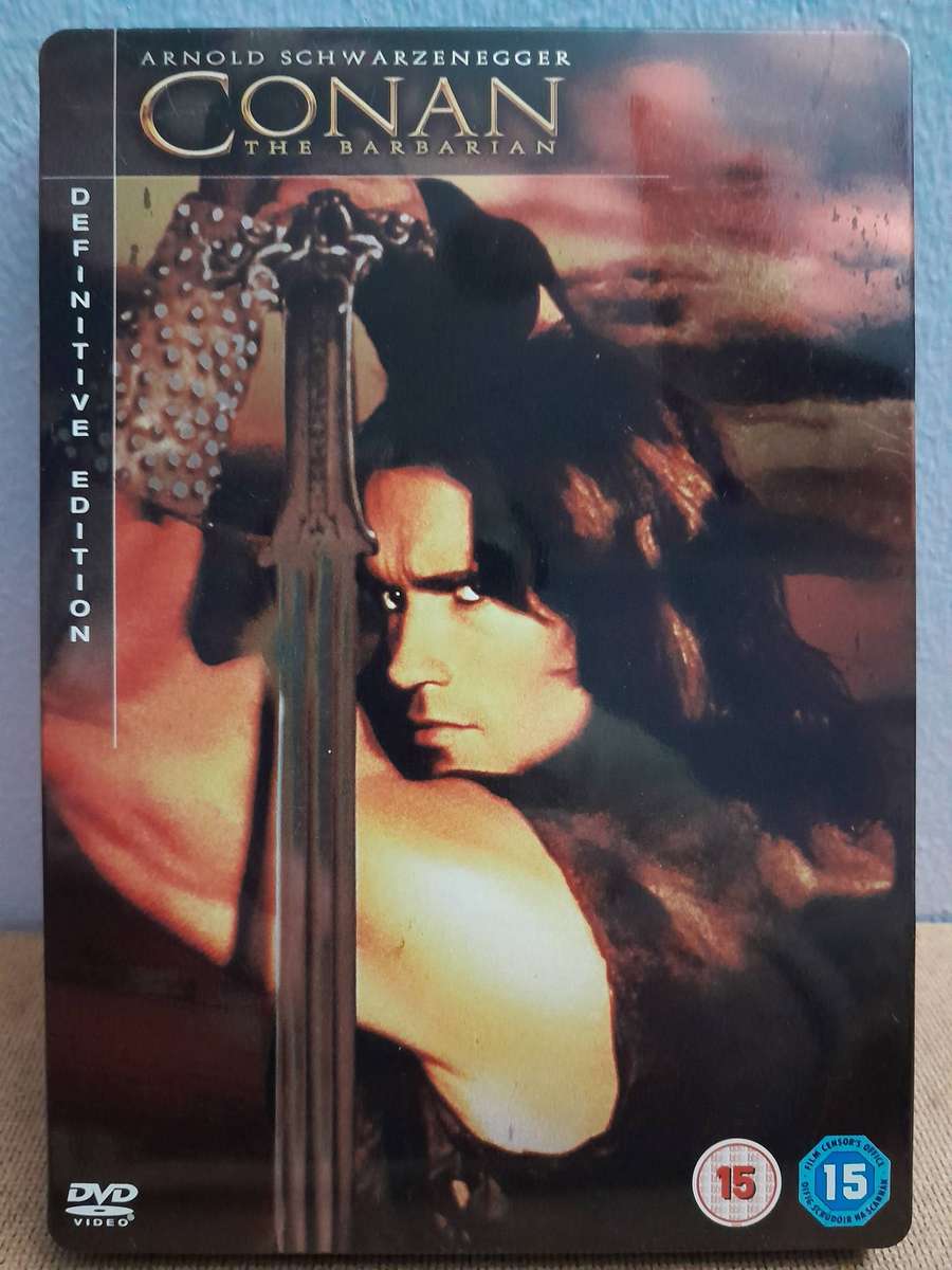 Conan The Barbarian - Definitive Edition - Arnold Schwarzenegger (2xDVD) Steelbook