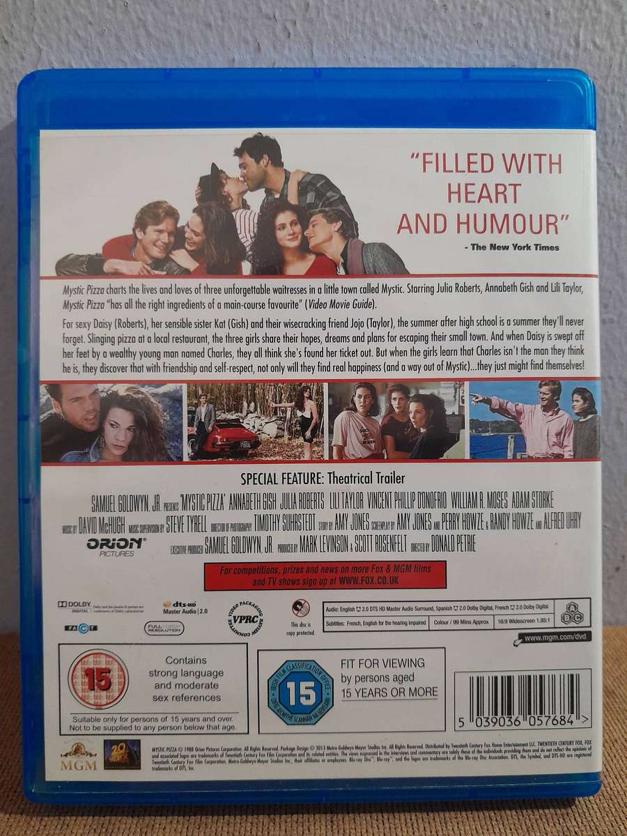 Mystic Pizza - Julia Roberts (Blu-ray Disc)