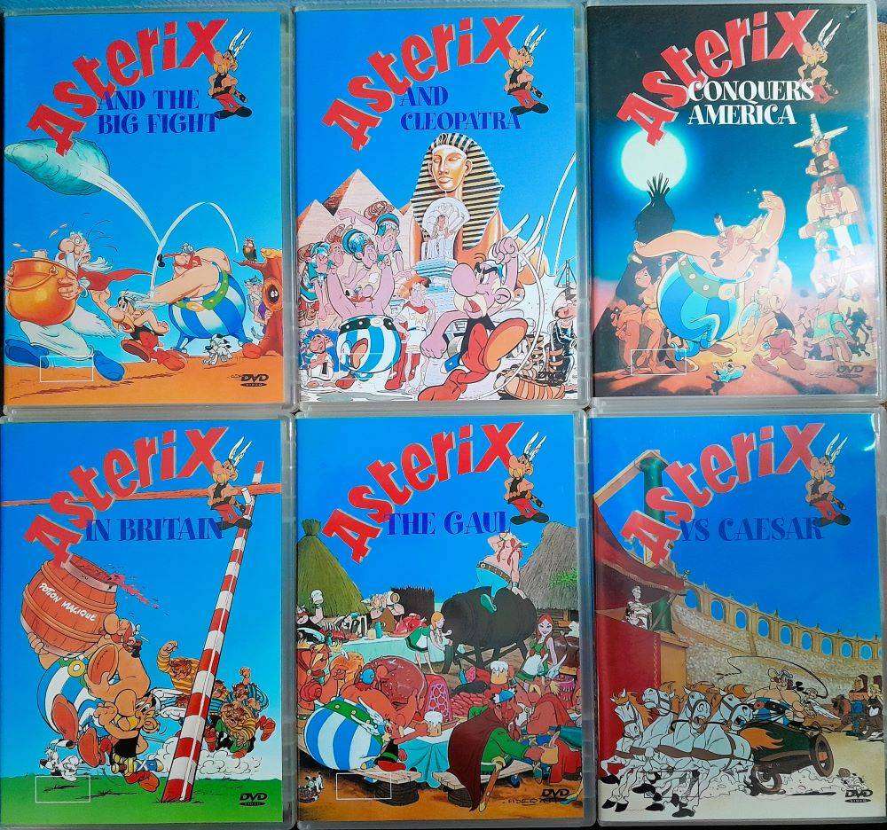 Asterix - 6 Animated Movies (6xDVD)