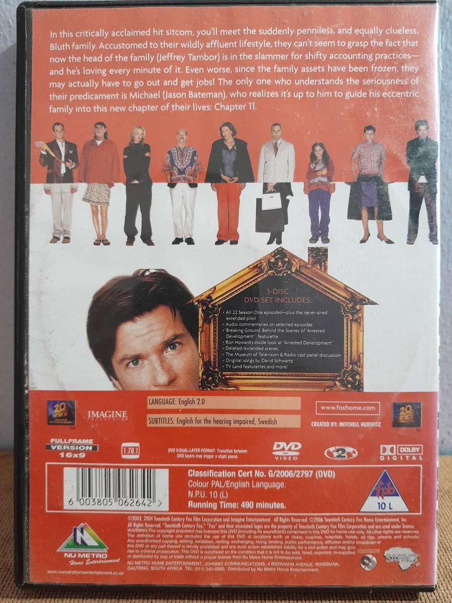 Ally McBeal & Arrested Development - Bothe Season One (6xDVD)