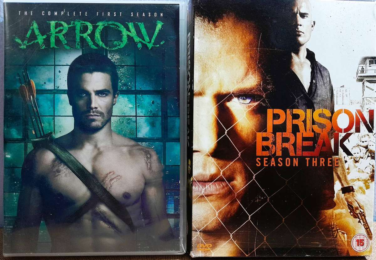 2 Series - Arrow & Prison Break (9xDVD)