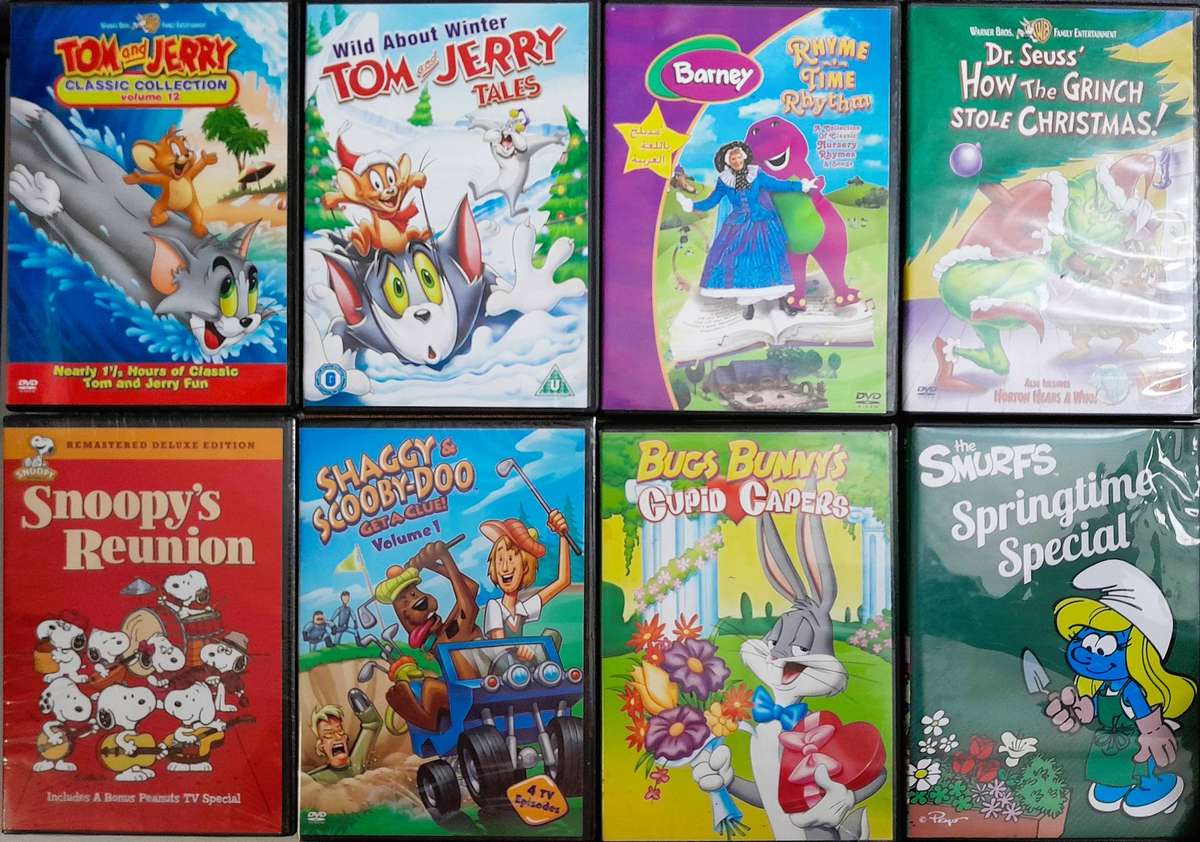 13 Animation Movies for Children (13xDVD)