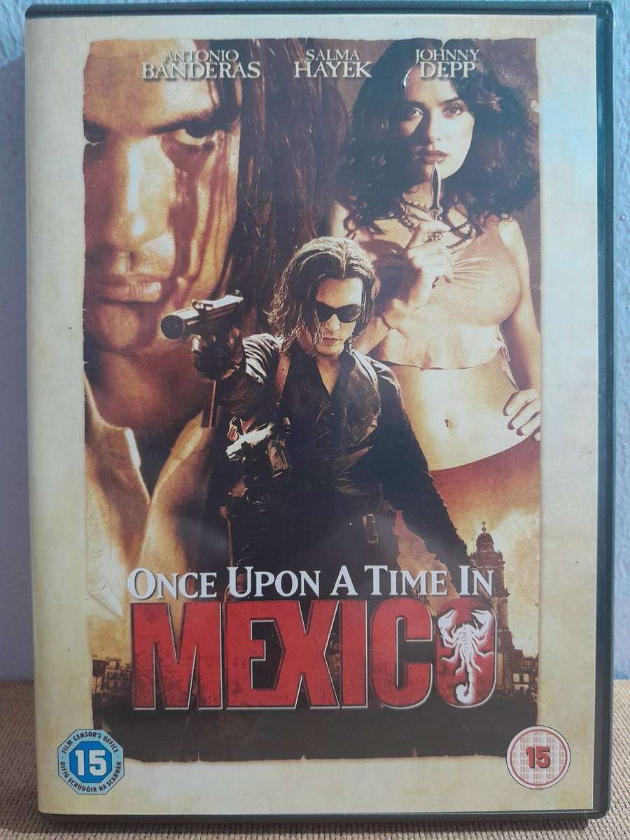 Once upon a time in Mexico - Antonio Banderas & Selma Hayek (DVD)