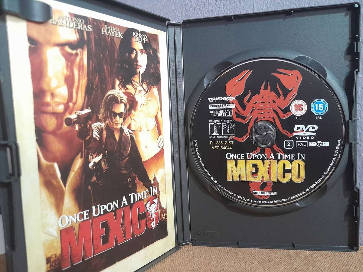 Once upon a time in Mexico - Antonio Banderas & Selma Hayek (DVD)