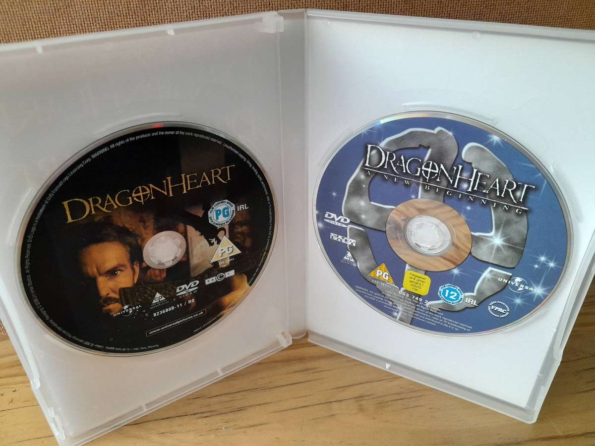 Dragon Heart & Dragon Heart - A New Beginning - Sean Connery, Dennis Quaid & Chris Masterson (2xDVD)