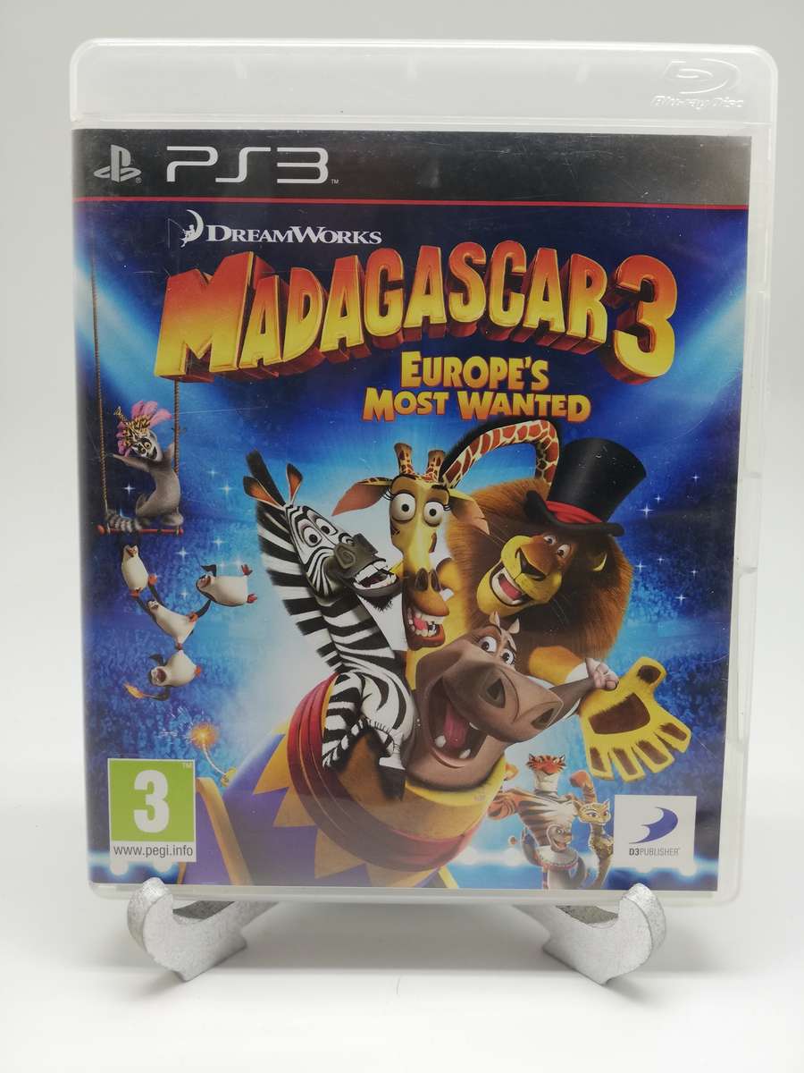Madagascar 3 - EUROPE'S MOST WANTED (Ps3)