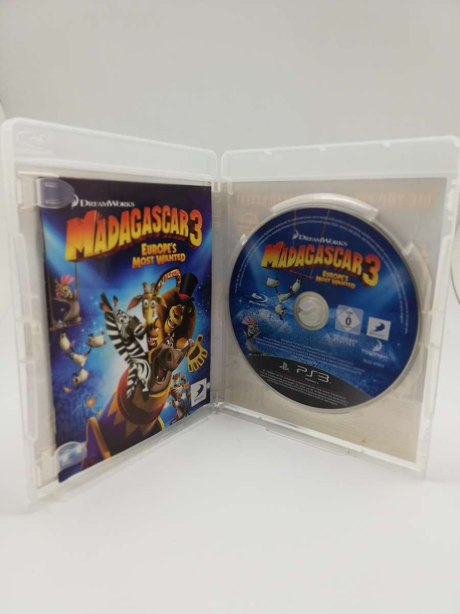 Madagascar 3 - EUROPE'S MOST WANTED (Ps3)