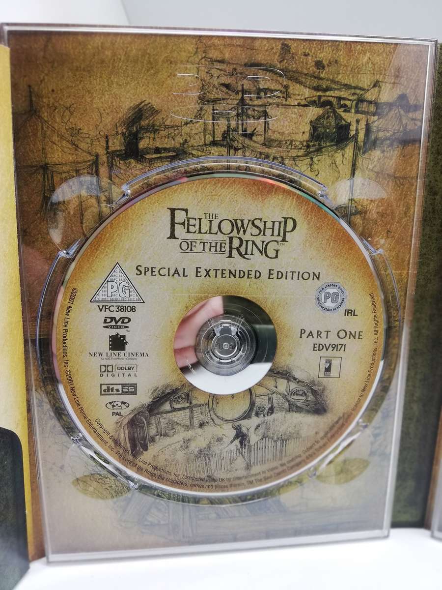 The Lord of the Rngs - The fellowship of the ring (DVD)