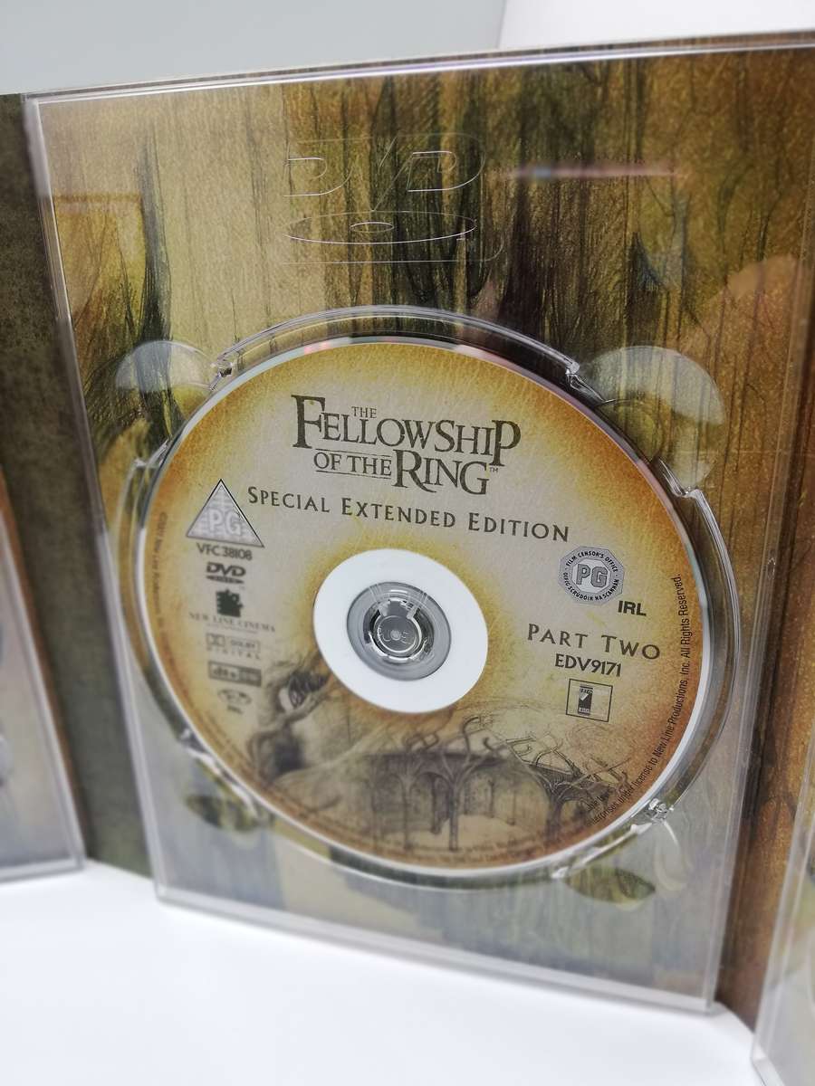 The Lord of the Rngs - The fellowship of the ring (DVD)
