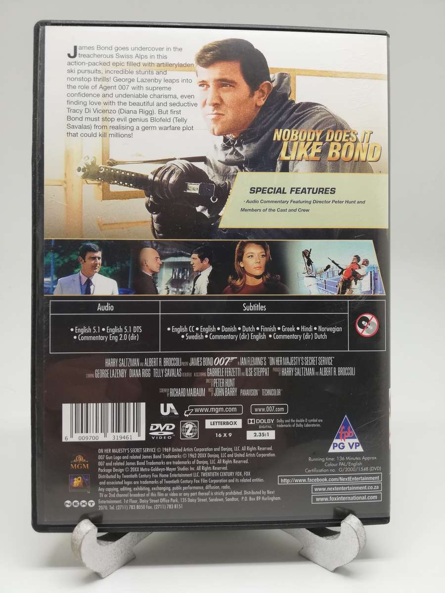 007 - 1969 - On her Majesty's secret service (DVD)