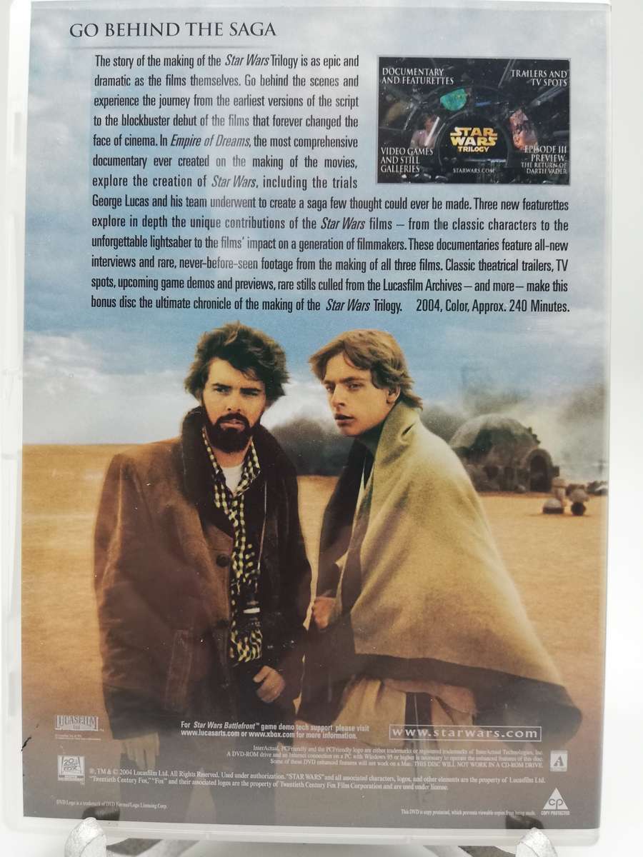 Star Wars - Original Trilogy - 4 DVD Box set