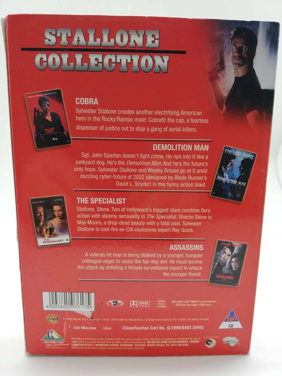 Stallone Collection - 4 Movies (DVD)